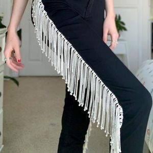 Fringe jeans